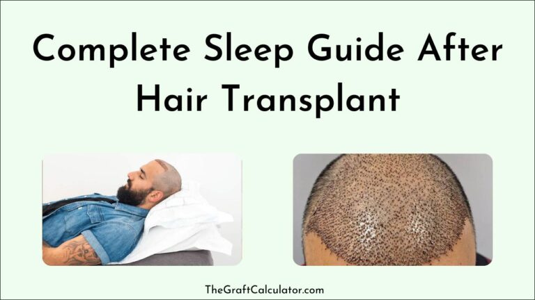 Complete Sleep Guide After Hair Transplant