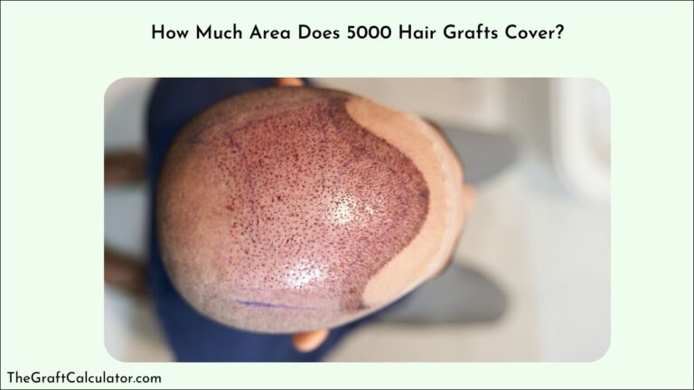 How Much Area Does 5000 Hair Grafts Cover?